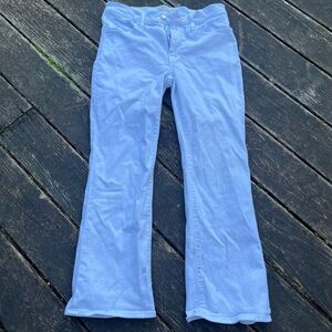 Madewell mid rise kick out